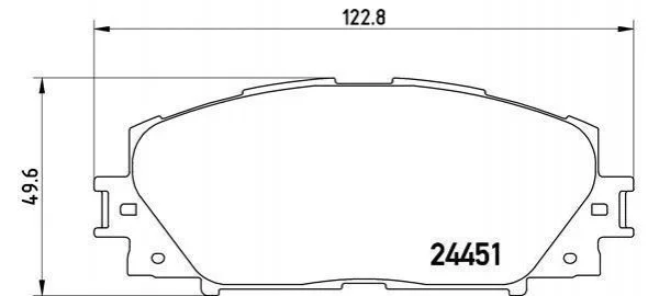 <strong>Гальмівні колодки дискові BREMBO P83106 (фото 1)</strong>
