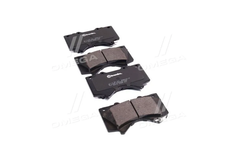 <strong>Гальмівні колодки дискові BREMBO P83107 (фото 1)</strong>