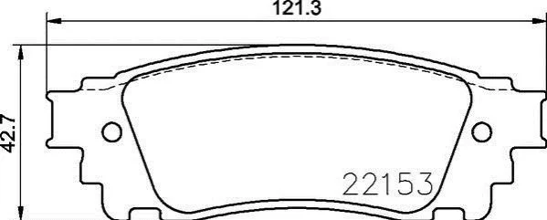 <strong>Колодки гальмівні дискові BREMBO P83166 (фото 1)</strong>