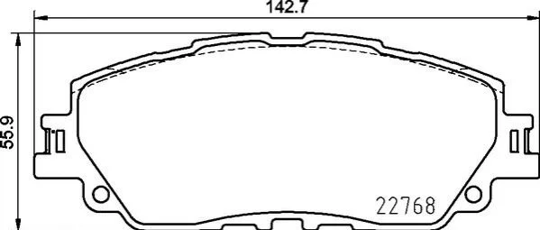 <strong>Гальмівні колодки дискові BREMBO P83 172 (фото 1)</strong>