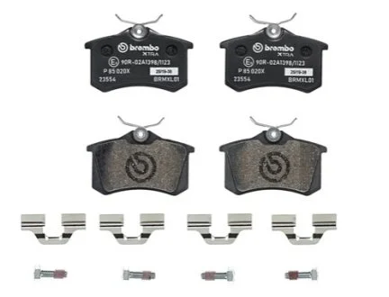 Гальмівні колодки дискові для BREMBO P85020X фото товару