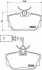 <strong>Гальмівні колодки дискові BREMBO P85 046 (фото 1)</strong>