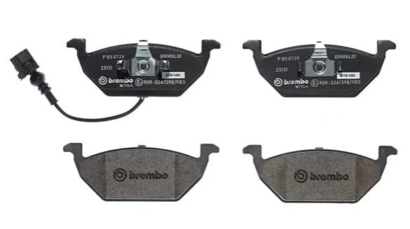 <strong>Комплект гальмівних колодок з 4 шт. дисків BREMBO P85072X (фото 1)</strong>