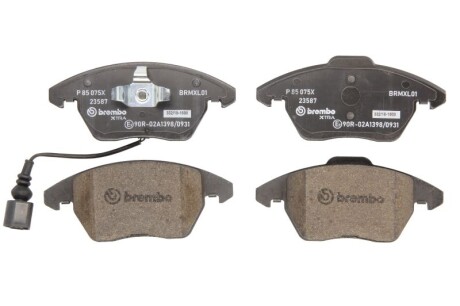 Гальмівні колодки дискові BREMBO P85075X фото товару