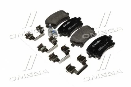 Гальмівні колодки дискові для Volkswagen, Audi BREMBO P85076 фото товару