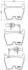 <strong>Гальмівні колодки дискові BREMBO P85 078 (фото 1)</strong>