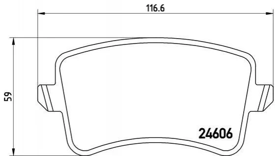 <strong>Гальмівні колодки дискові BREMBO P85099 (фото 1)</strong>