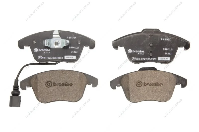<strong>Гальмівні колодки дискові BREMBO P85112X (фото 1)</strong>