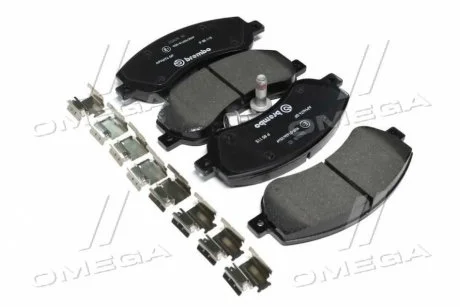 Колодки гальмівні дискові для Ford, Volkswagen BREMBO P85115 фото товару