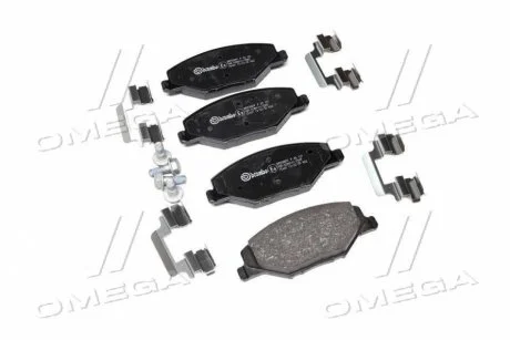 Гальмівні колодки дискові для Skoda, Volkswagen BREMBO P85121 фото товару