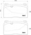 Гальмівні колодки дискові BREMBO P85123 (фото 1)