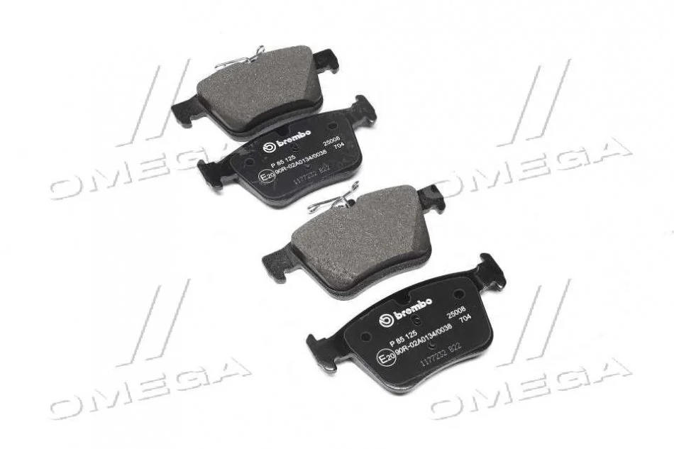 <strong>Гальмівні колодки дискові BREMBO P85125 (фото 1)</strong>