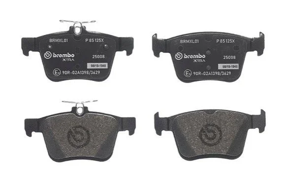 <strong>Гальмівні колодки дискові BREMBO P85 125X (фото 1)</strong>