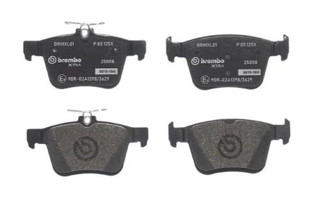 Гальмівні колодки дискові для BREMBO P85 125X фото товару