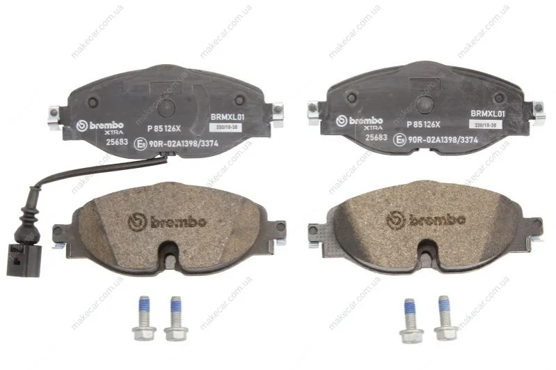 <strong>Гальмівні колодки дискові BREMBO P85126X (фото 1)</strong>