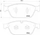 <strong>Гальмівні колодки дискові BREMBO P85128 (фото 1)</strong>