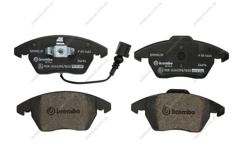 <strong>Гальмівні колодки, тюнінг BREMBO P85146X (фото 1)</strong>