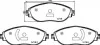 <strong>Гальмівні колодки дискові BREMBO P85 166 (фото 1)</strong>