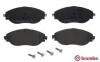 <strong>Гальмівні колодки дискові BREMBO P85 166 (фото 2)</strong>