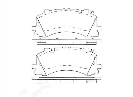 <strong>Гальмівні колодки дискові BREMBO P85 170 (фото 1)</strong>