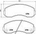 <strong>Гальмівні колодки дискові BREMBO P99 003 (фото 1)</strong>