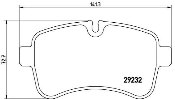 <strong>Гальмівні колодки дискові BREMBO PA6 027 (фото 1)</strong>