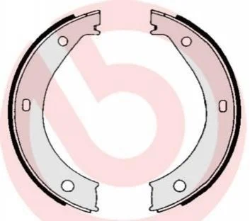 Гальмівні колодки барабанні для BMW, Porsche, Jaguar, Audi BREMBO S06 503 фото товару
