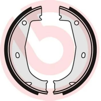 <strong>Колодки гальмівні барабанні (комплект 4 шт) BREMBO S06508 (фото 1)</strong>