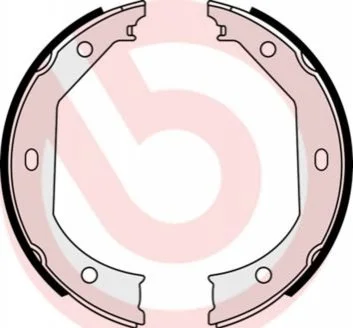 <strong>Гальмівні колодки барабанні BREMBO S06509 (фото 1)</strong>