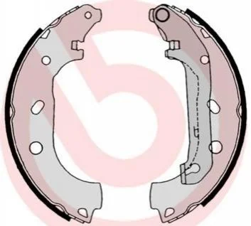 Гальмівні колодки барабанні для Ford BREMBO S24 539 фото товару