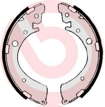 <strong>Гальмівні колодки барабанні BREMBO S28506 (фото 1)</strong>