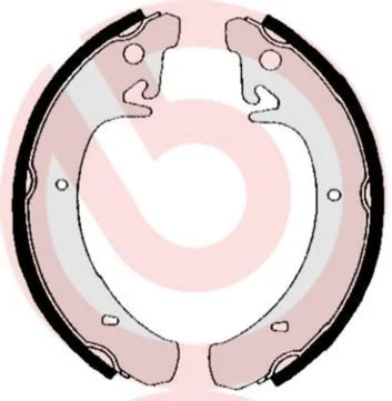 <strong>Гальмівні колодки барабанні BREMBO S41503 (фото 1)</strong>
