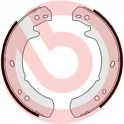 <strong>Гальмівні колодки барабанні BREMBO S44 507 (фото 1)</strong>