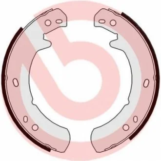 Гальмівні колодки барабанні для BREMBO S44 507 фото товару