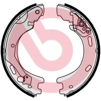 <strong>Гальмівні колодки барабанні BREMBO S44509 (фото 1)</strong>