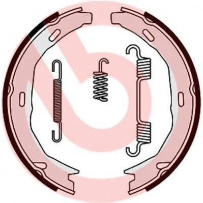 <strong>Гальмівні колодки барабанні BREMBO S50522 (фото 1)</strong>