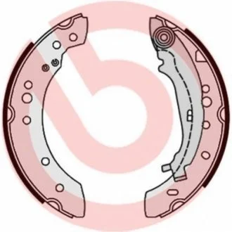 Гальмівні колодки барабанні для Smart, Mitsubishi BREMBO S54521 фото товару