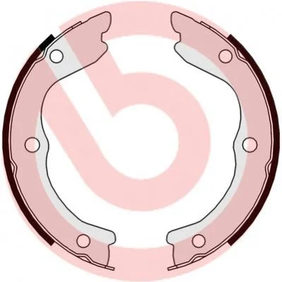 <strong>Гальмівні колодки барабанні BREMBO S56543 (фото 1)</strong>