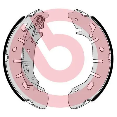 <strong>Гальмівні колодки барабанні BREMBO S59531 (фото 1)</strong>