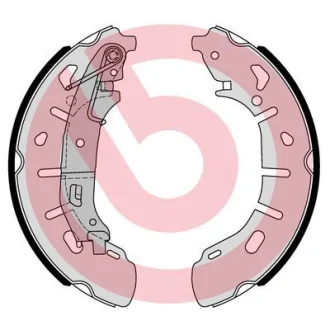 Гальмівні колодки барабанні для BREMBO S59531 фото товару