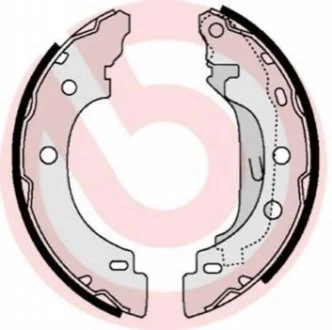 Гальмівні колодки барабанні для BREMBO S68 523 фото товару