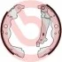 <strong>Гальмівні колодки барабанні BREMBO S68546 (фото 1)</strong>