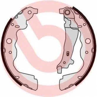 Гальмівні колодки барабанні для BREMBO S68546 фото товару