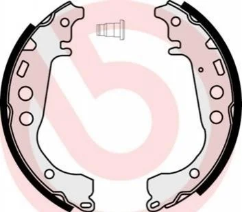 Тормозные колодки барабанные для Toyota, Geely, Great Wall BREMBO S83 508 фото товара