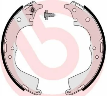 <strong>Гальмівні колодки барабанні BREMBO S83 537 (фото 1)</strong>