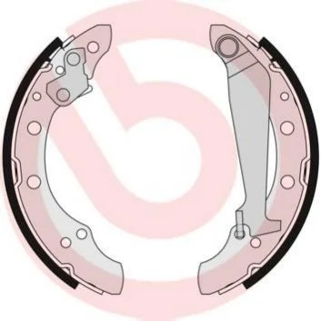 <strong>Гальмівні колодки барабанні BREMBO S85 511 (фото 1)</strong>