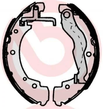 <strong>Гальмівні колодки барабанні BREMBO S85 515 (фото 1)</strong>