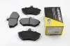 <strong>Гальмівні колодки перед. Caddy II/Golf IV 91-06 (TRW) BREMSI BP2531 (фото 1)</strong>