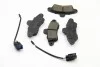 <strong>Гальмівні колодки зад. Ford Mondeo 93-00 (Bendix) з датчиком (115,8x53,7x15) BREMSI BP2562 (фото 1)</strong>