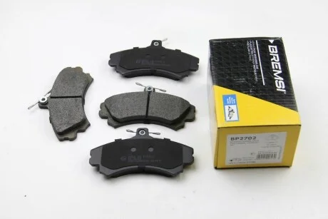 Гальмівні колодки перед. Mitsubishi Colt/Volvo S40/V40 1.1-2.0 i/TD 95- (TRW) для BREMSI BP2702 фото товару
